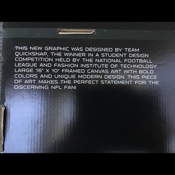 NWT Washington Redskins Canvas Wall Art - Picture 2 of 3